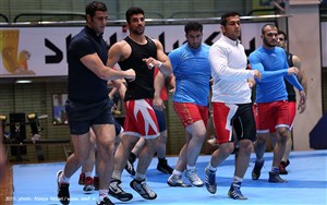 Iran Grec-Roman wrestling training camp 15